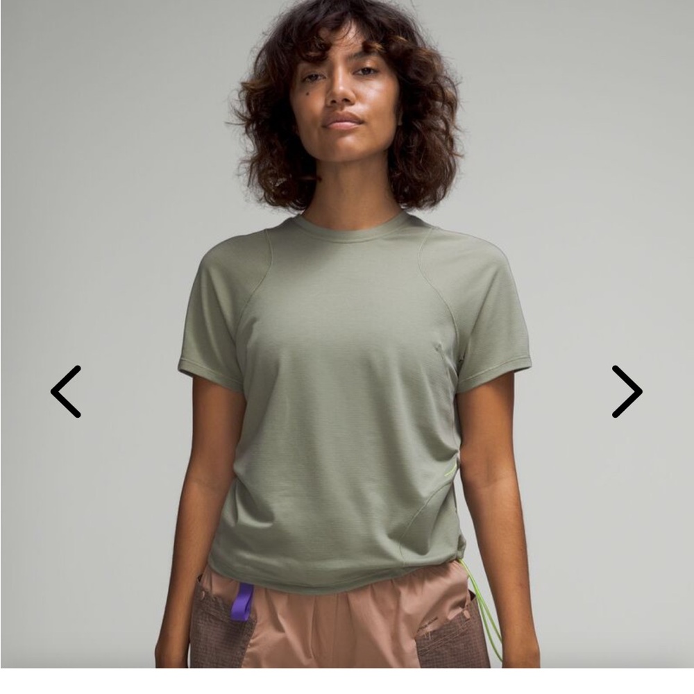 Lululemon Lightweight Cinched Hem Hiking Shirt